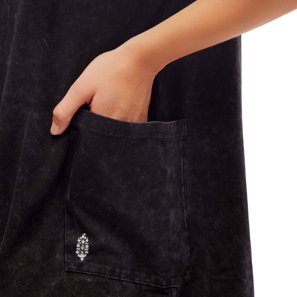 FP Movement Hot Shot Tee Romper in Black Retail $60 NWT - Picture 6 of 6